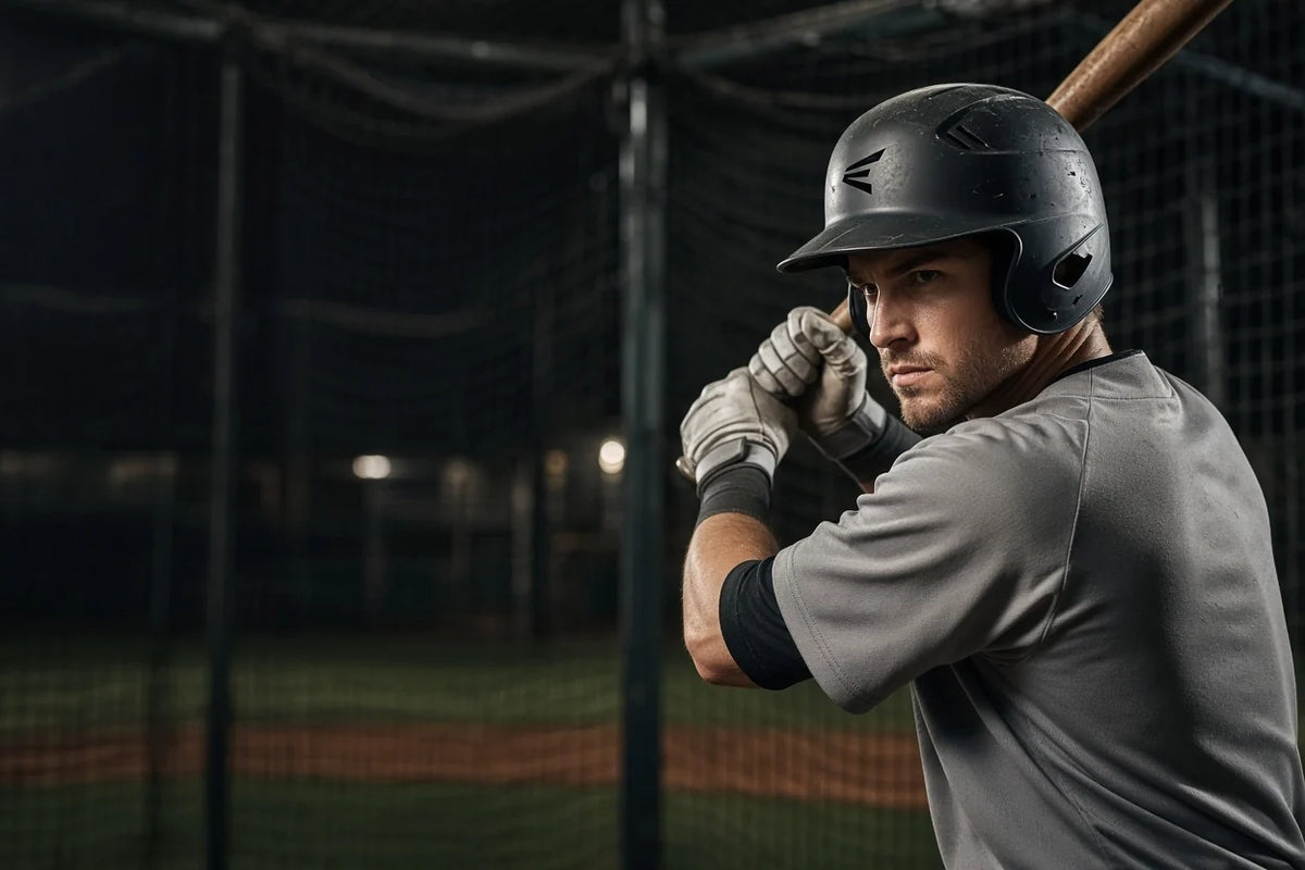 Professional header image for list-based article: Batting Cage Training: How to Make Every Rep Count