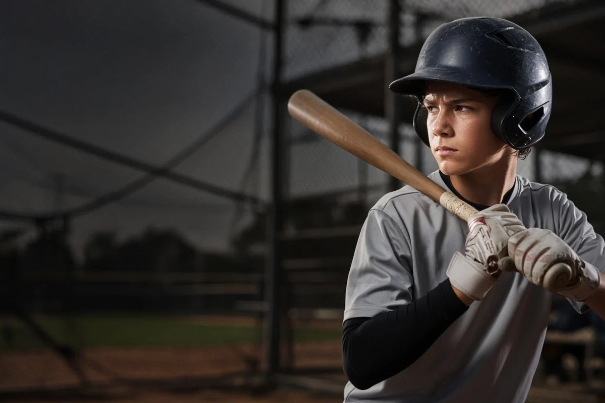 Professional header image for educational tutorial: Baseball Swing Mechanics Broken Down: What Youth Hitters ...