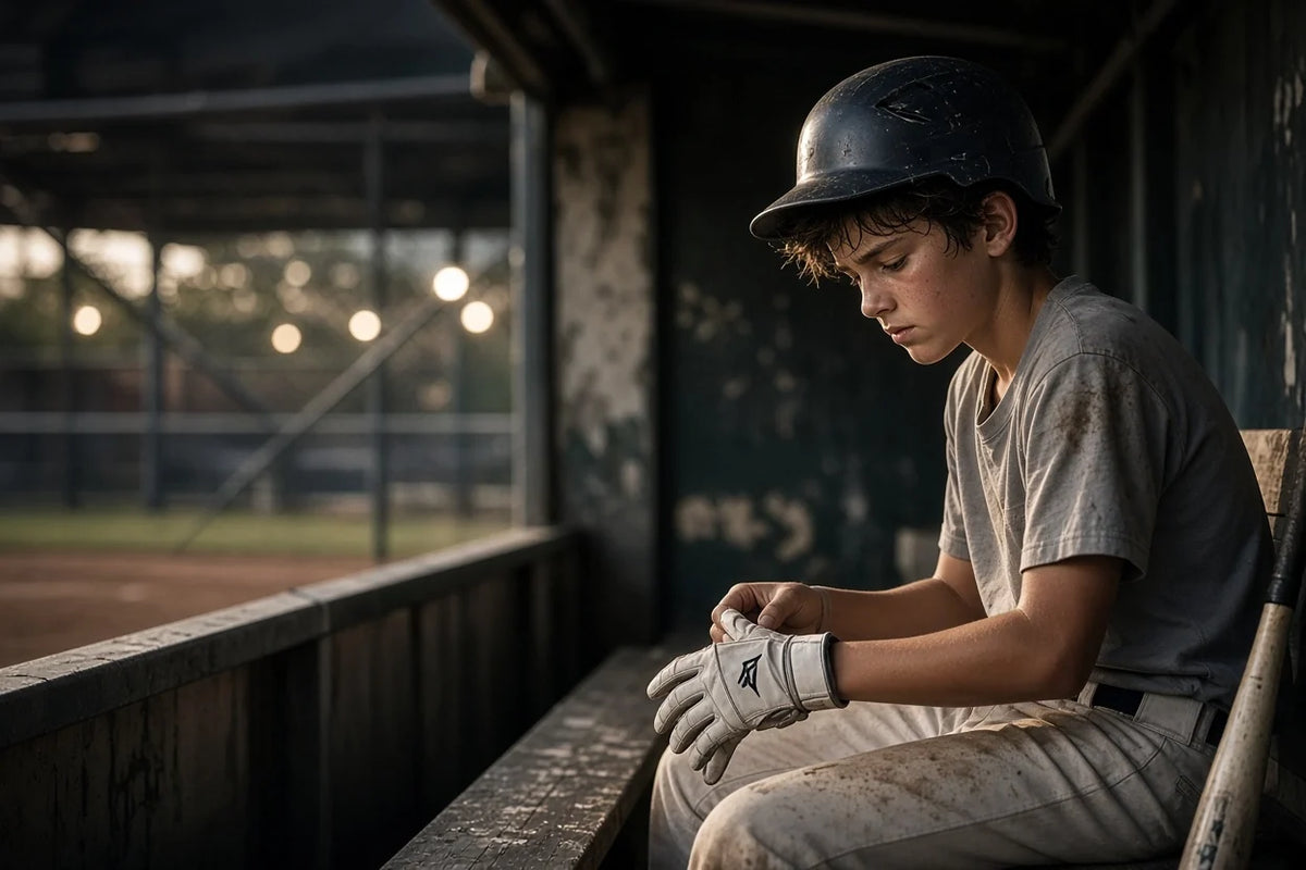 Professional header image for educational tutorial: What Mental Toughness in Baseball Actually Looks Like at ...