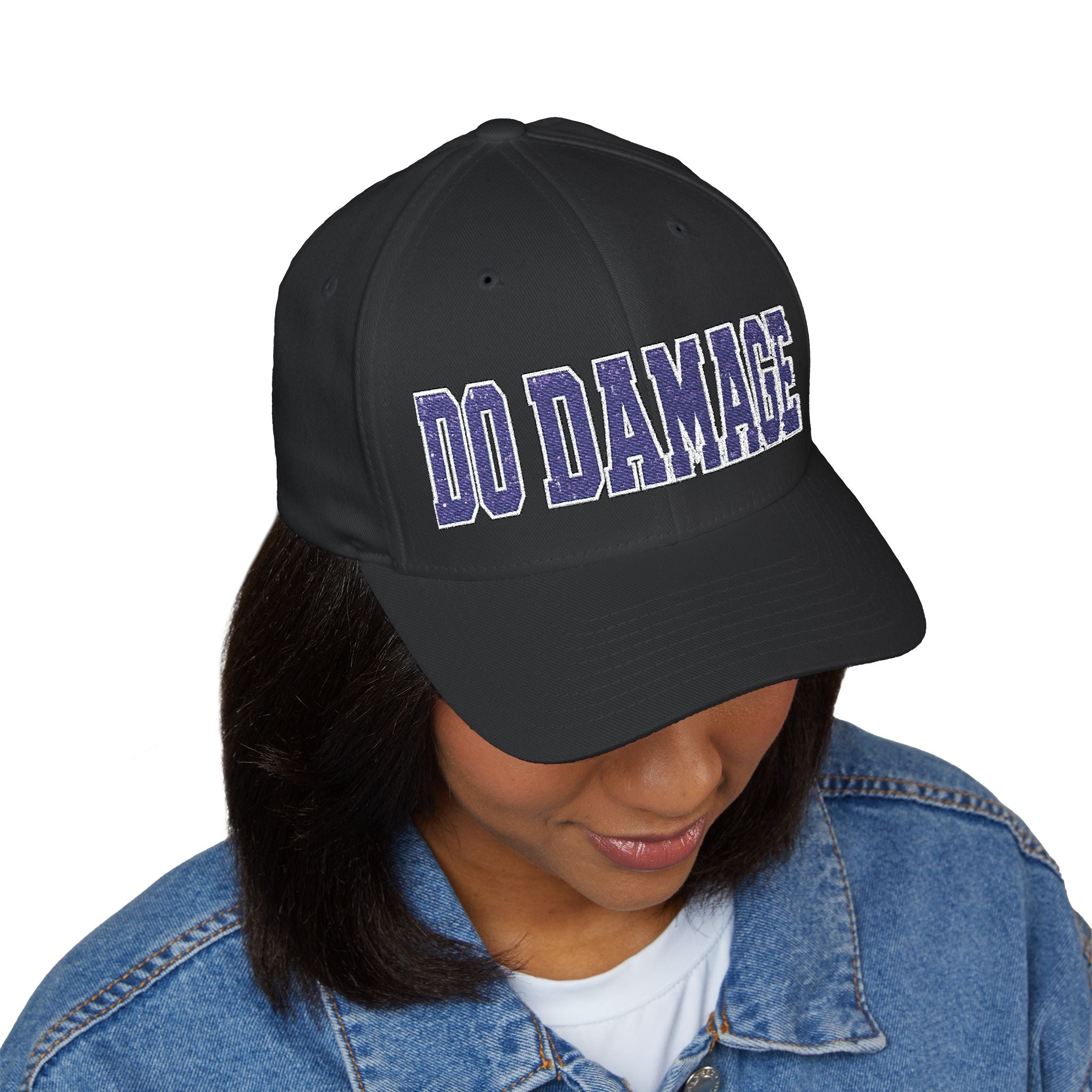 Closed-Back Structured Cap (Embroidery)